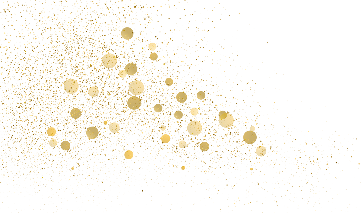 Gold overlay bokeh